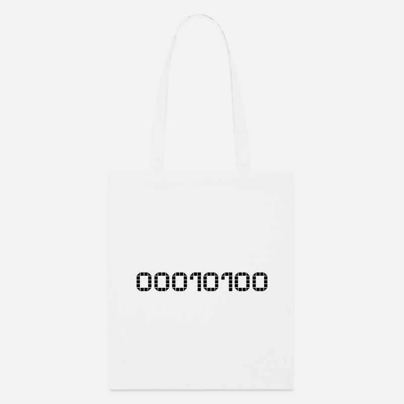 Binary notation - 20 - Stanley/Stella Organic Tote Bag - white