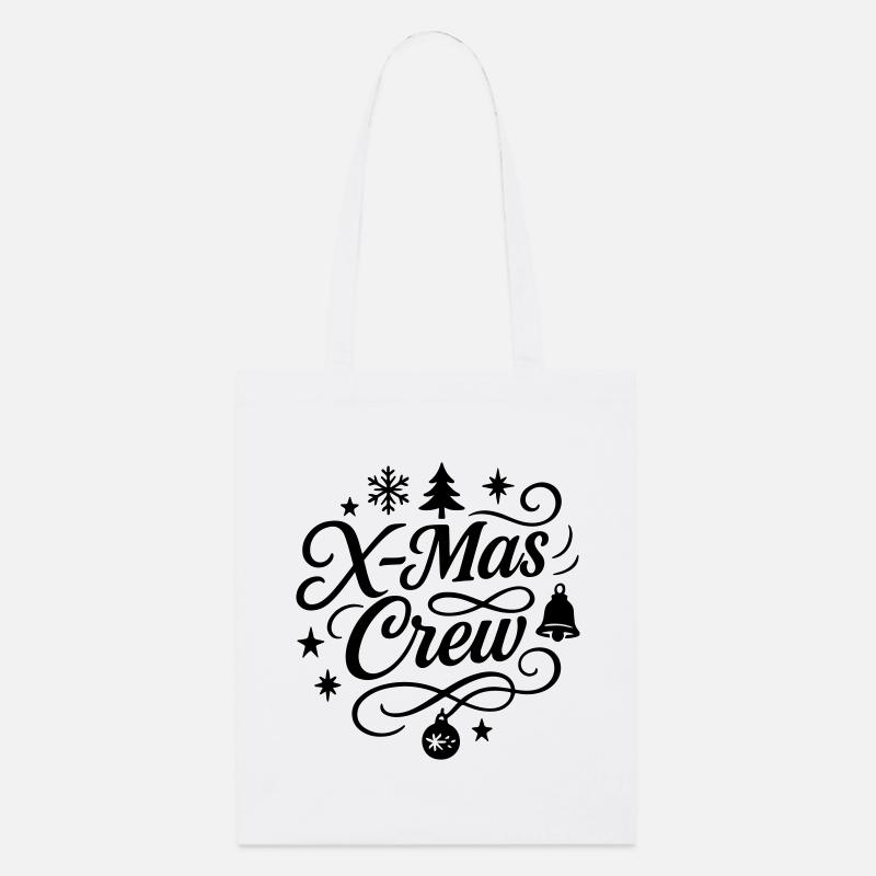 Noël de l’équipage de Noël - Tote bag bio Stanley/Stella - blanc