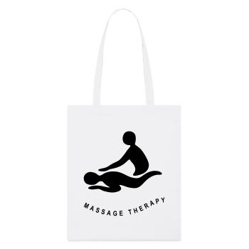 MASSAGE THERAPY - Stanley/Stella Organic Tote Bag - white - Front