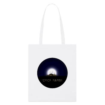 Citrouilles d’horreur - Tote bag bio Stanley/Stella - blanc - Devant