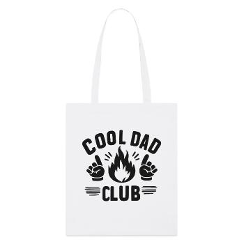 Cool Dad Club - Stanley/Stella Organic Tote Bag - white - Front