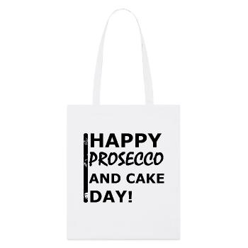 Happy Prosecco - Stanley/Stella Organic Tote Bag - white - Front