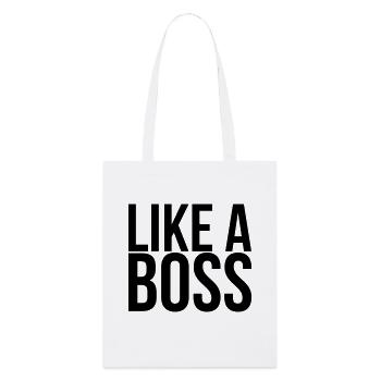 Like A Boss - Tote bag bio Stanley/Stella - blanc - Devant