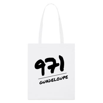 Guadeloupe 971 Guadeloupéen Guadeloupéenne Gwada - Stanley/Stella Organic Tote Bag - white - Front