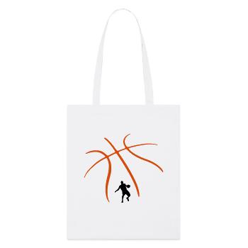 Basket-ball Basketball Basket - Tote bag bio Stanley/Stella - blanc - Devant