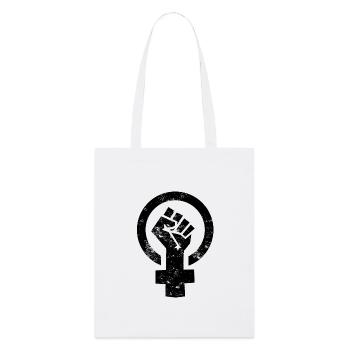 Women Power Venus Symbol - Stanley/Stella Organic Tote Bag - white - Front