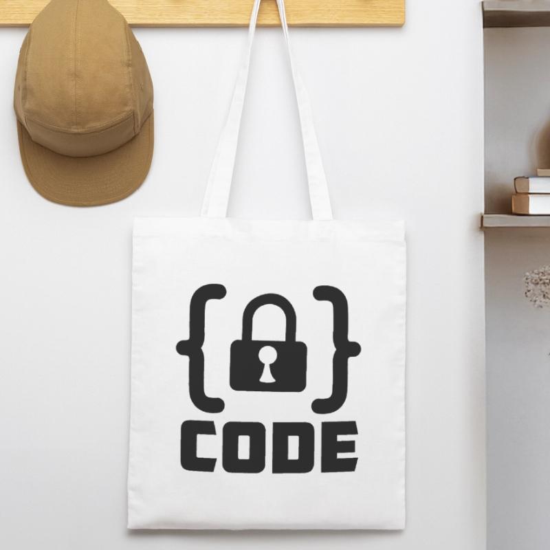 Code avec programmateur de verrouillage Tote bag bio Stanley/Stella