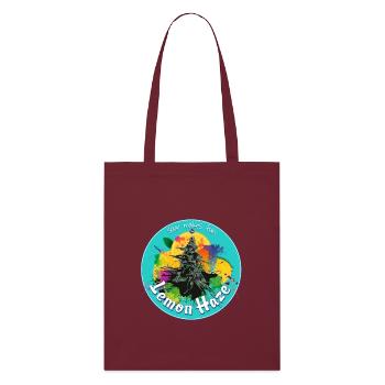 Weed Marijuana Cannabis Bud Lemon Haze - Tote bag bio Stanley/Stella - bordeaux - Devant