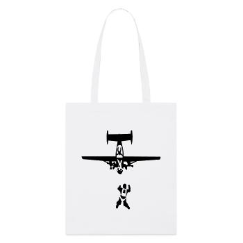 parachutisme - Tote bag bio Stanley/Stella - blanc - Devant