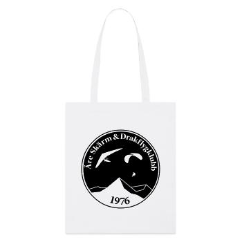 Round logo - Stanley/Stella Organic Tote Bag - white - Front