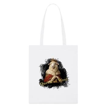Laine royale - Tote bag bio Stanley/Stella - blanc - Devant