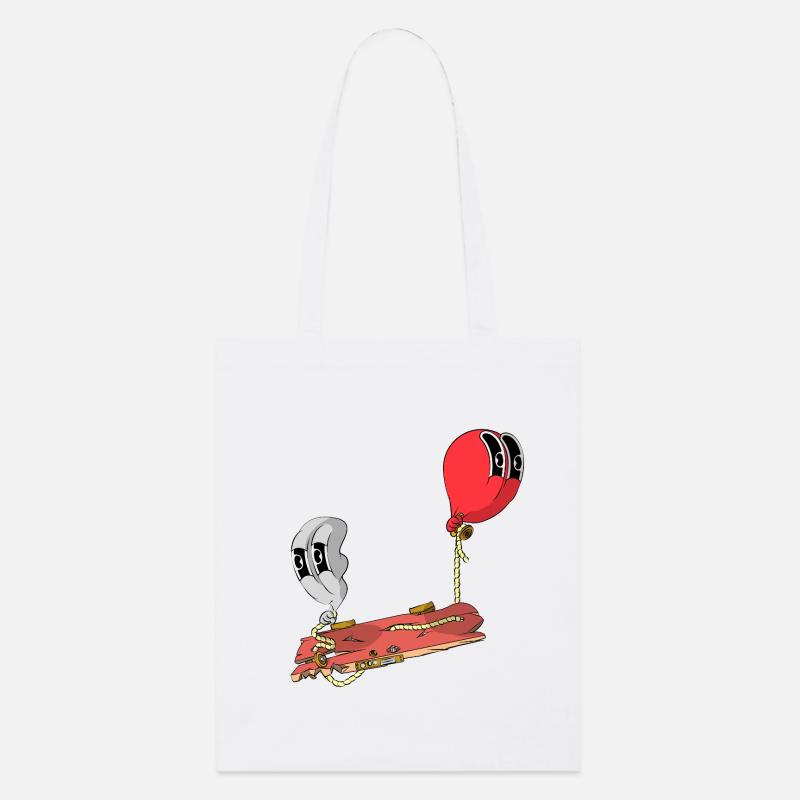 FLOATING - Stanley/Stella Organic Tote Bag - white