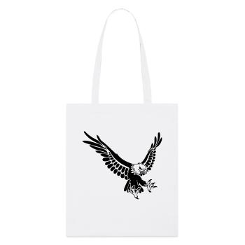 eagle - Tote bag bio Stanley/Stella - blanc - Devant