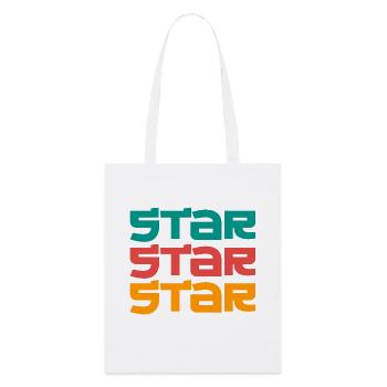 Superstar Star, Starlets et Stars - Tote bag bio Stanley/Stella - blanc - Devant