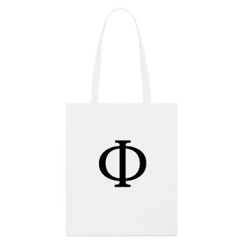 Phi - Tote bag bio Stanley/Stella - blanc - Devant
