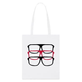 brille_03 - Tote bag bio Stanley/Stella - blanc - Devant