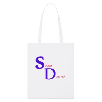 Sound Designer - Tote bag bio Stanley/Stella - blanc - Devant