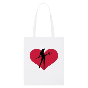 she_devil - Tote bag bio Stanley/Stella - blanc - Devant