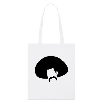 chapeau mexicain moustache mustache5 - Tote bag bio Stanley/Stella - blanc - Devant