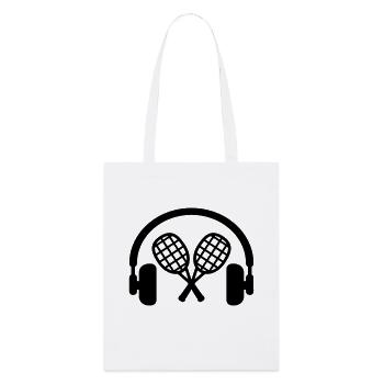 Squash Sport Game Match Champion Victory - Stanley/Stella Bio-Stoffbeutel - Weiß - Vorne