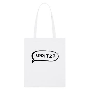 Spritzer? - Stanley/Stella Bio-Stoffbeutel - Weiß - Vorne