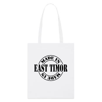 made in east timor m1k2 - Tote bag bio Stanley/Stella - blanc - Devant