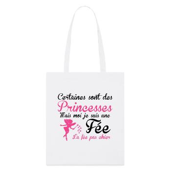 la fée pas chier - Stanley/Stella Organic Tote Bag - white - Front