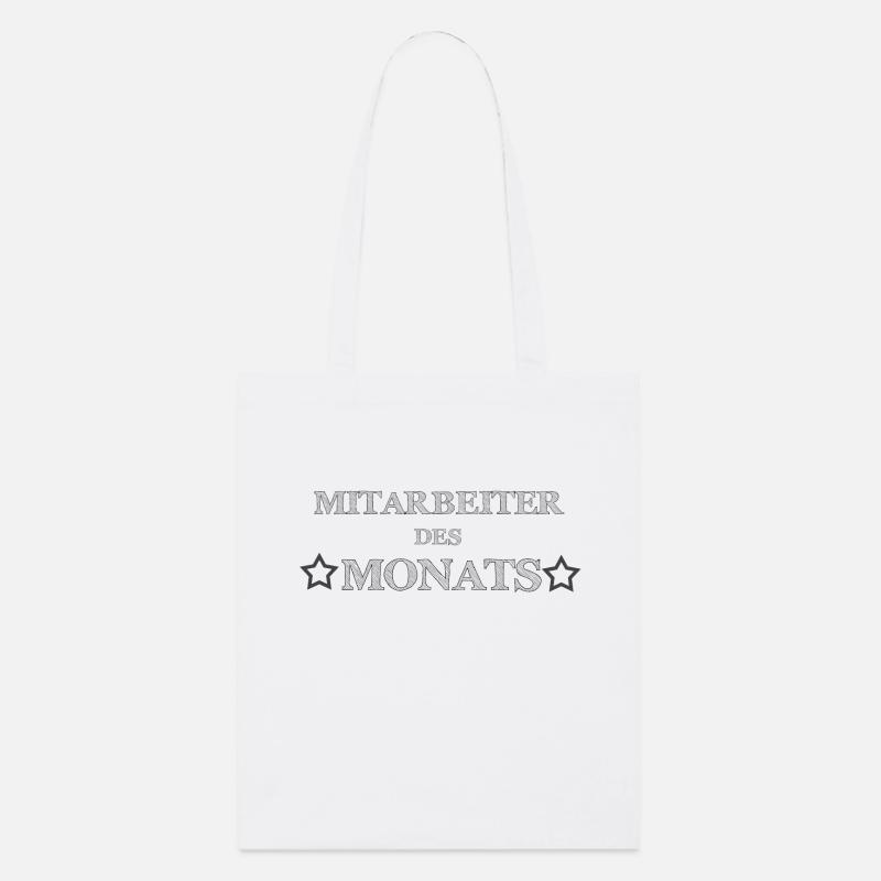 Mitarbeiter des *Monats* - Stanley/Stella Bio-Stoffbeutel - Weiß