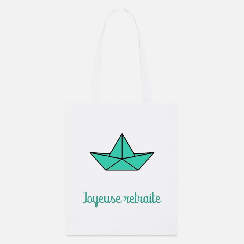 RETRAITE. RETRAITEE - Tote bag bio Stanley/Stella - blanc