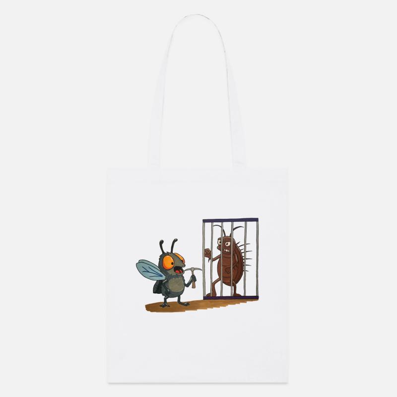 Free Roach - Stanley/Stella Bio-Stoffbeutel - Weiß