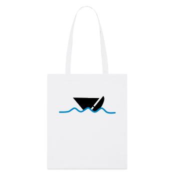 distress_boat - Tote bag bio Stanley/Stella - blanc - Devant