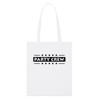 Party Crew - Stanley/Stella Organic Tote Bag - white - Front