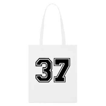 37 - Stanley/Stella Bio-Stoffbeutel - Weiß - Vorne