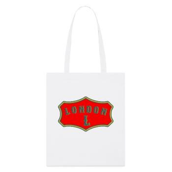 London - Stanley/Stella Organic Tote Bag - white - Front