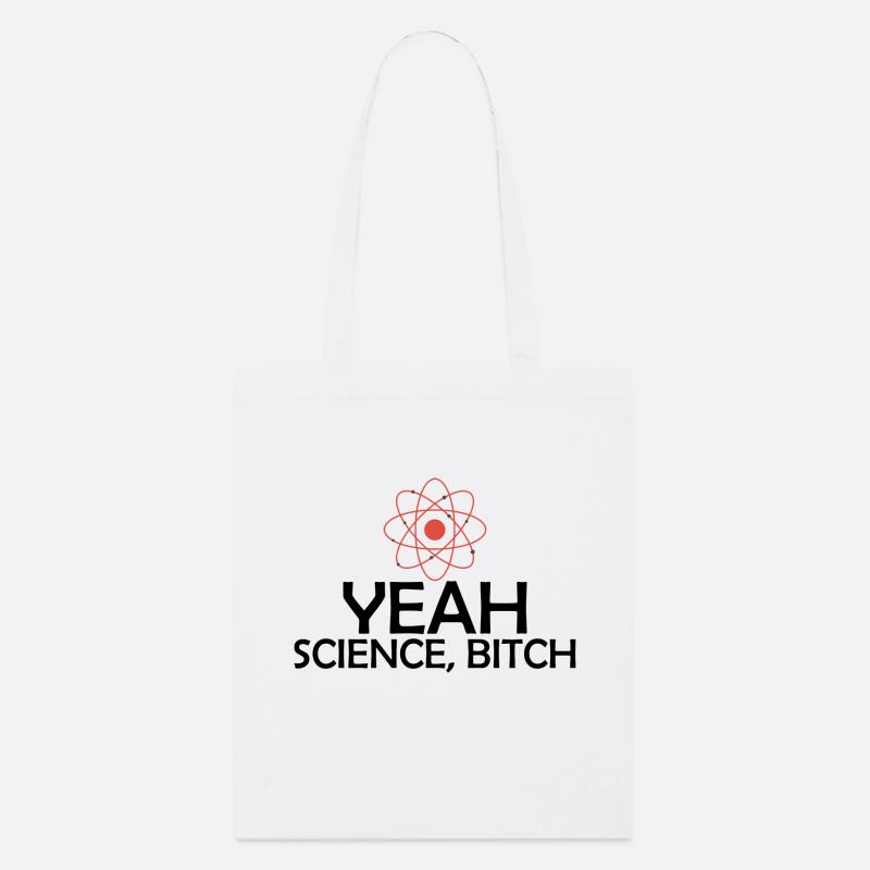 Yeah science! - Stanley/Stella Organic Tote Bag - white