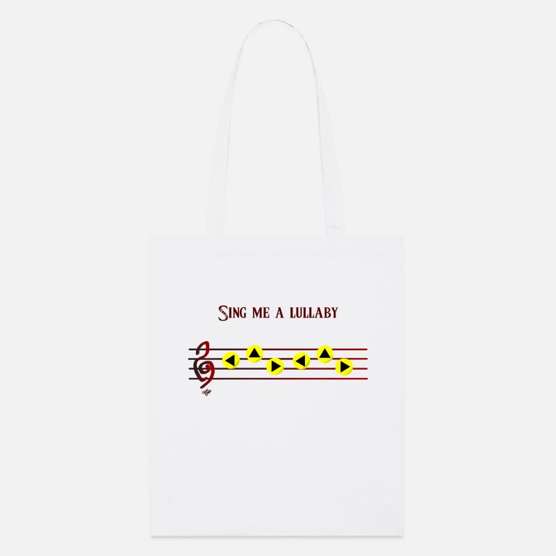 Link s lullaby - Stanley/Stella Organic Tote Bag - white