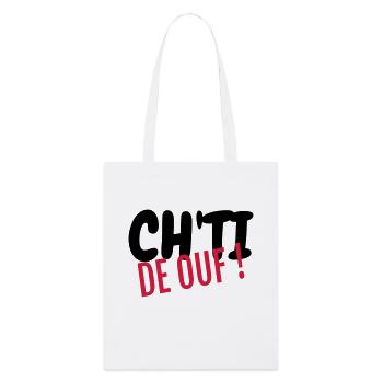 Ch'ti / Nord / Chti / Ch'ti mi / Nordiste / France - Stanley/Stella Organic Tote Bag - white - Front