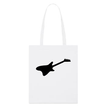 E Guitare 01 - Tote bag bio Stanley/Stella - blanc - Devant