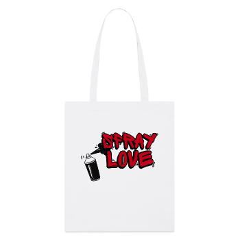 Spray Love - Stanley/Stella Bio-Stoffbeutel - Weiß - Vorne