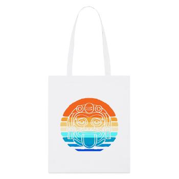 Calendrier maya inca aztèque - Tote bag bio Stanley/Stella - blanc - Devant