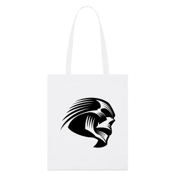 Art moderne de crâne (frais de crâne) - Tote bag bio Stanley/Stella - blanc - Devant