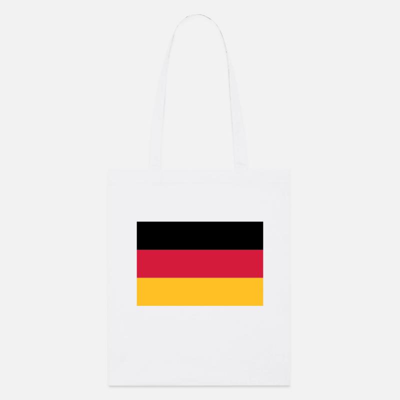 fahne_ger - Stanley/Stella Bio-Stoffbeutel - Weiß