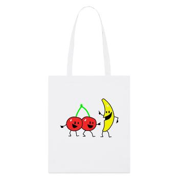 fruit salad two - Tote bag bio Stanley/Stella - blanc - Devant