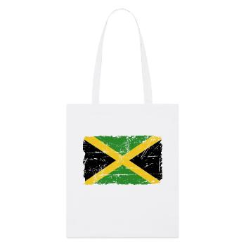 Jamaica - Reggae - Vintage Look - Tote bag bio Stanley/Stella - blanc - Devant