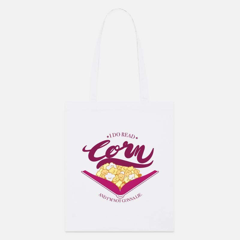 Thé de lecture de maïs - Tote bag bio Stanley/Stella - blanc