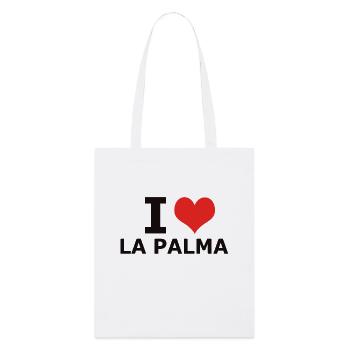 J'AIME LA PALMA - Tote bag bio Stanley/Stella - blanc - Devant