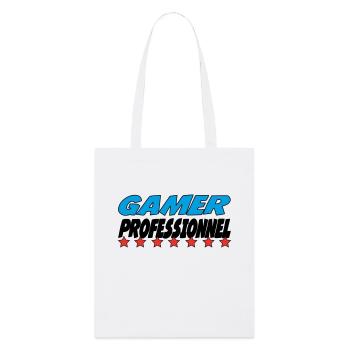 GAMER PROFESSIONNEL - Tote bag bio Stanley/Stella - blanc - Devant