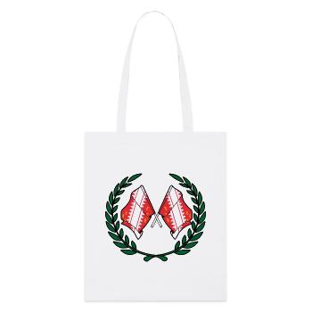 Alsace Laurel Wreath - Stanley/Stella Organic Tote Bag - white - Front