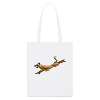 Belgian Shepherd Malinois - Stanley/Stella Organic Tote Bag - white - Front