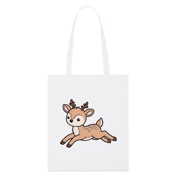 Chevreuil - Tote bag bio Stanley/Stella - blanc - Devant